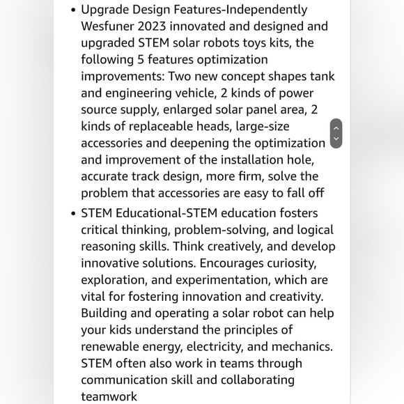 30 in 1 STEM Solar Robot kit - Picture 9 of 10